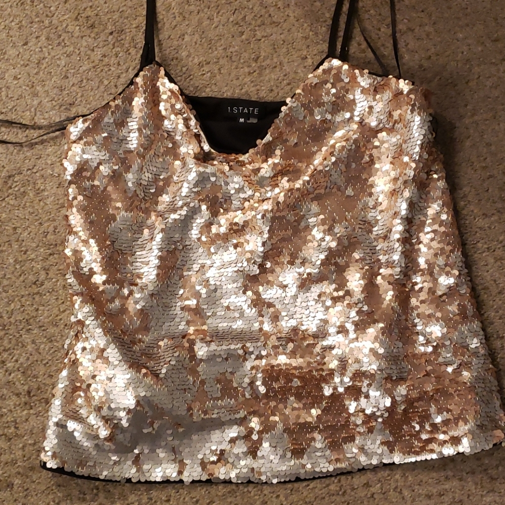 Beautiful sequin top